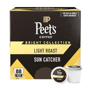 Peet's Coffee Light Roast / 22 Count (Pack of 4) / 4 Single-Serve Capsules & Pods