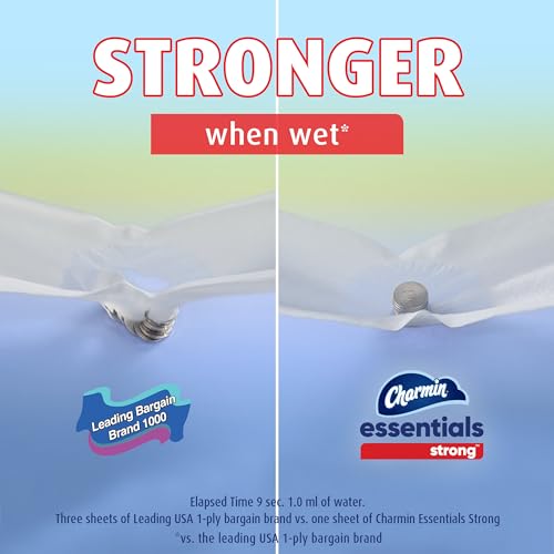 Charmin White / True (Pack of 2) / Essentials Strong Toilet Paper Toilet Paper