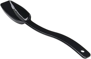 Hubert Polycarbonate Buffet Spoon, Black - 8"L
