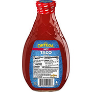 Ortega Original Hot / 16 Ounce (Pack of 2) / Hot Taco Sauce