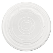 Eco-Products World Art PLA-Laminated Soup Container Lids, White, 32oz - Includes 500 container lids.
