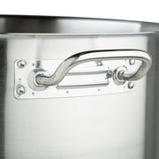 Winco 80 Quarts / Pot With Cover / Silver Stockpots