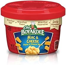 Chef Boyardee Microwavable Mac & Cheese 7.5 oz (Pack of 12)