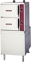 Crown GCX-10-36 Gas Convection Steamer with Two Compartments, (10) 12" x 20" Pan Capacity & 36" Cabinet Base