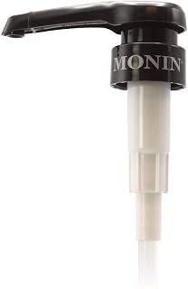 Monin Concentrated Syrup Pump - For 375 ml Bottle - Black