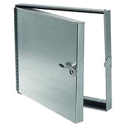 Hinged Duct Access Door by Acudor – 15"L x 15"W x 4"H, Galvanized Steel, Silver, Model HD50701212