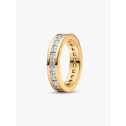Eternity Channel Ring by PANDORA – 9, Gold, Model 163797C01-60