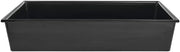 HUBERT Full Size Black Melamine Cold Food Pan - 12 2/5"L x 20 1/5"W x 4"D