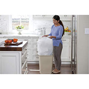 Glad White / 13 gallons / Lavender Trash Bags