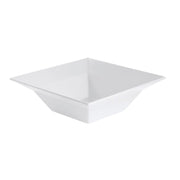 G.E.T. Square White Melamine Serving Bowl - 12" L x 12" W x 4" H by G E T ENTERPRISES LLC – Melamine, White, Model ML-245-W