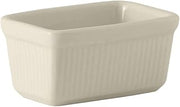 Tuxton BEQ-0452 Vitrified China Long Sugar Packet Holder, 4-1/2", Eggshell (Pack of 12),