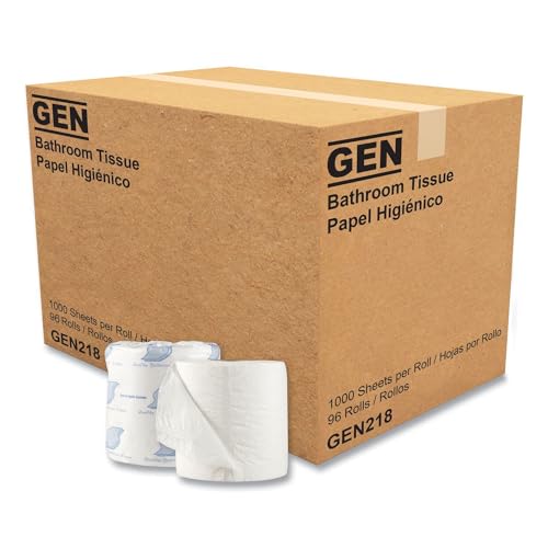 GEN White / 96 Rolls (1000 Sheets each) / 1 Toilet Paper