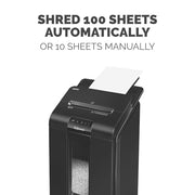 Fellowes Black / 1 / 100-Sheet Shredders
