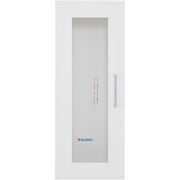 Fire Extinguisher Cabinet with Breakable Glass Window by Global Industrial – Alloy Steel, White, Model 670598