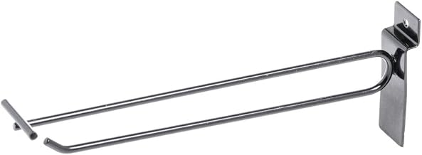 Slatwall Scanhook, 8" Black