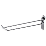 Slatwall Scanhook by Retail Resource – Metal, Black, Pack of 100, Model 1808