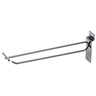 Slatwall Scanhook by Retail Resource – Metal, Black, Pack of 100, Model 1808