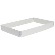 Bun Pan Extender Fiberglass Full Size - 3"H by MOLDED FIBERGLASS TRAY CO – 3"H, 3.0 inches, Fiberglass, White, Model 1763011537