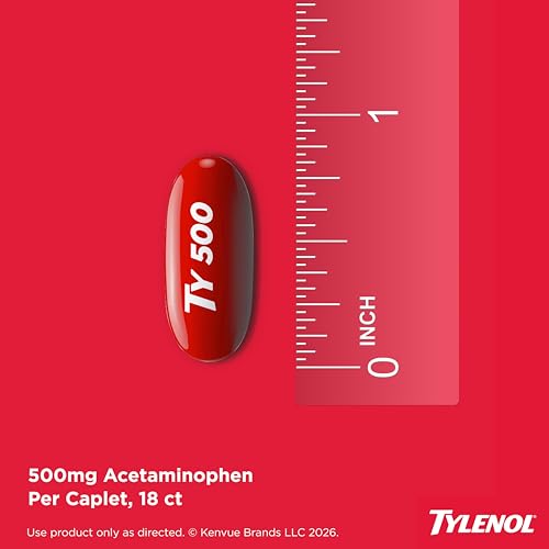 Tylenol 18 / White / 1 Acetaminophen