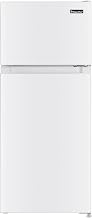 Magic Chef 4.5 Cu. Ft. Mini Fridge with Top Freezer, White