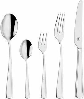 ZWILLING Wakefield 60-Piece Cutlery Set, Polished Stainless Steel, Dishwasher Safe