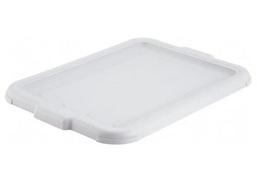 Cover for PL-5/7 Series by Winco – Polypropylene, White, Model PL-57W