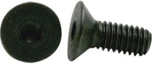Holo-Krome 60044, 10-24x1/2 Flat Socket Cap Screw, Steel, Black Oxide, UNC, USA, 100/Pk