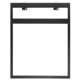 Black Metal Sign Frame for Produce Displays by HUBERT – black