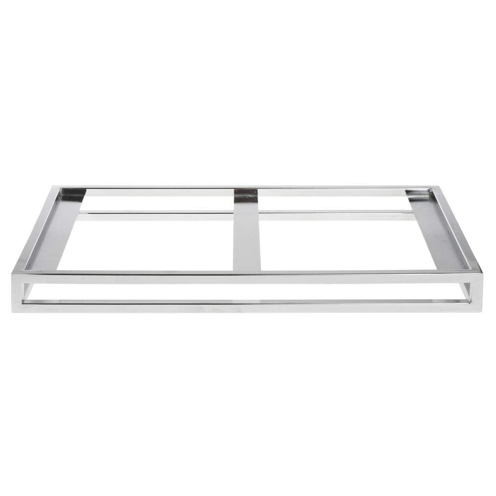 Cerve Collection Chrome Full Size Housing - 2"H by HUBERT – Metal, Grey