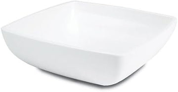 DELFIN BSQ-12ME-020 6 Qt. White Square Metro Bowl