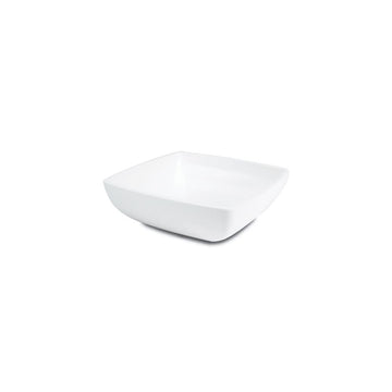 DELFIN 6 Qt. White Square Metro Bowl by DELFIN DESIGN & MFG – 6.0 quarts, Melamine, White, Model BSQ-12ME-020