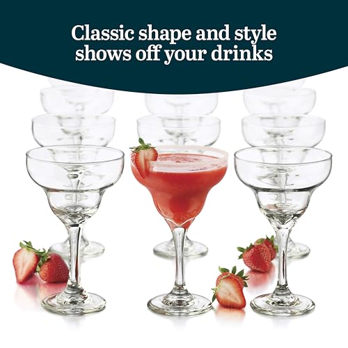 Libbey Margarita Stemed 12 / 9 oz / Party Set Margarita Glasses