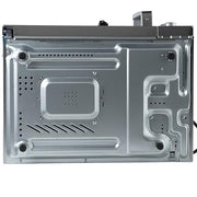 Winco .9 Cubic Feet / 1,000 W (Dial) / Silver Countertop Microwave Ovens