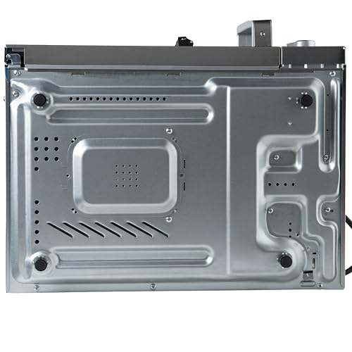 Winco .9 Cubic Feet / 1,000 W (Dial) / Silver Countertop Microwave Ovens