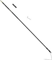 Wilson Antennas 305-483 CB Antenna Silver Load FGT Series 3FT Fiberglass Whip Antenna AM|FM Ready-Black