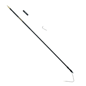 Antennas CB Antenna Silver Load FGT Series 3FT Fiberglass Whip Antenna AM|FM Ready-Black by Wilson – 3 Foot, Black, Model 305-483