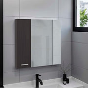 DEPOT E-SHOP Black Wengue / 1 Medicine Cabinets
