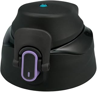 Thermos Replacement Sport Bottle FJS-1500F Cap Unit with Lid Seal Seal Black Purple (BKPL)