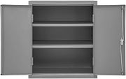 Durham 16 Gauge Welded Steel Industrial Duty Strength Storage Cabinet, 2503-2S-95,2 Adjustable Shelves