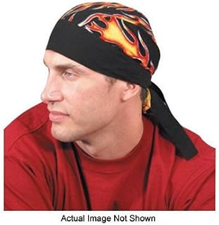 OccuNomix TN5-JFL Jungle Camouflage Tuff Nougies 100% Cotton Doo Rag Tie Hat with Plastic Hook Closure and Holographic Hangtag (1/EA)