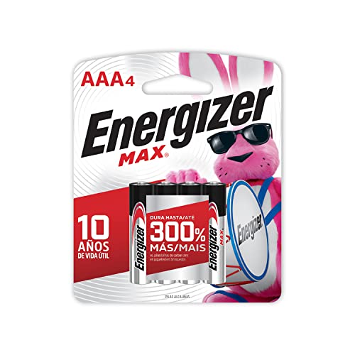 Energizer 4 Count (Pack of 1) / Silver / 1 AAA
