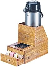 Cal-Mil 3623-99 Airport Stand, 11.25" Height, 7.875" Width, 13" Length, Madera