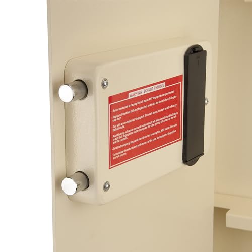 Barska Left Opening / 31 1/2" x 15 1/2" x 4" / Beige Wall Safes