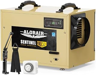 ALORAIR Crawl Space Dehumidifiers Bundle - 120 PPD Commercial Dehumidifier + Accessories Package, Auto Defrost Crawlspaces Dehumidifiers