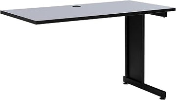 Global Industrial Right Handed Return Table, 48", Gray