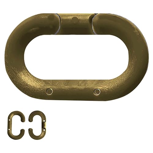 Master Link by Mr. Chain – 12"L x 9"W x 1"H, Acetal, Gold, Model 50707-10