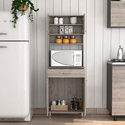 FM FURNITURE Light Gray / Modern Pantries