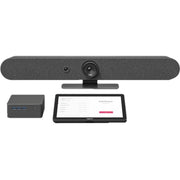 Rally Bar Mini Video Conferencing Camera - 30 fps - Graphite - USB 3. by Logitech – 3.6" x 28.3" x 4", Polycarbonate, Graphite, Model 960-001336