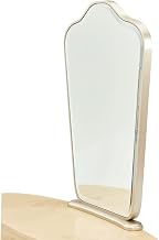 Michael Amini Camellia Field Caramel Wall Mirror, Elegant Design, Durable Frame, Suitable for Bedroom or Living Room, Adds Warm Touch to Your Home Decor