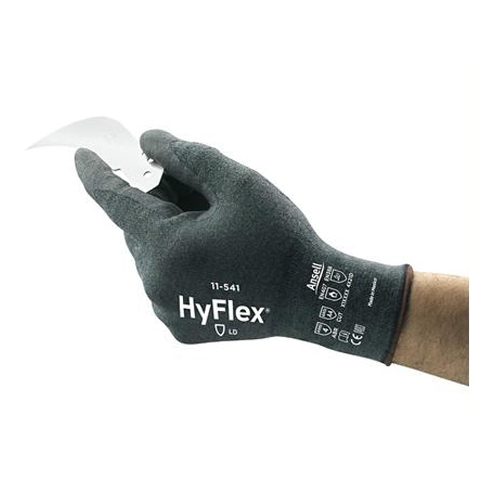 Healthcare Series 11-541 HyFlex HPPE Glove by Ansell – 6, High Performance Polyethylene, Pack of 144, Model 11541060